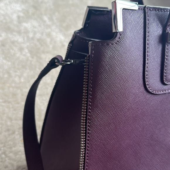 Rebecca Minkoff Amorous Satchel in Dark Cherry - Picture 10 of 11